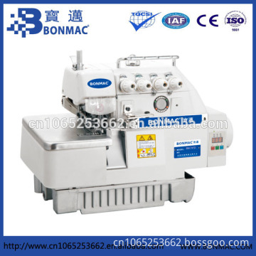 BONMAC 747D Manual 4 Thread Direct Drive Overlock Industrial Sewing Machine Price